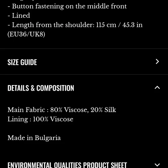 Sezane Victoriana Blue and Brown Floral Midi Dress - Picture 6 of 6